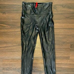 Spanx Faux Leather Leggings